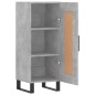 vidaXL Sideboard Betongrau 34,5x34x90 cm Holzwerkstoff vidaXL Sideboard Betongrau 34,5x34x90 cm Holzwerkstoff