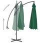 vidaXL Ampelschirm mit Stahlmast 250×250 cm Grün vidaXL Ampelschirm mit Stahlmast 250×250 cm Grün