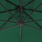 vidaXL Ampelschirm mit Stahlmast 250×250 cm Grün vidaXL Ampelschirm mit Stahlmast 250×250 cm Grün