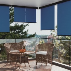 vidaXL Balkon-Seitenmarkise 160 × 250 cm Blau