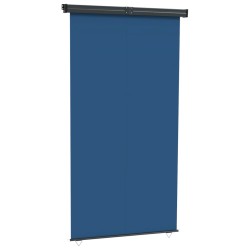 vidaXL Balkon-Seitenmarkise 160 × 250 cm Blau