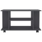vidaXL TV-Schrank mit Rollen Grau 80x40x40 cm Holzwerkstoff vidaXL TV-Schrank mit Rollen Grau 80x40x40 cm Holzwerkstoff