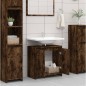 vidaXL Badschrank Räuchereiche 60x33x61 cm Holzwerkstoff vidaXL Badschrank Räuchereiche 60x33x61 cm Holzwerkstoff
