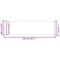 vidaXL Seitenmarkise Ausziehbar 180x600 cm Rot vidaXL Seitenmarkise Ausziehbar 180x600 cm Rot