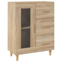 vidaXL Sideboard Sonoma-Eiche 69,5x34x90 cm Holzwerkstoff