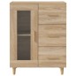 vidaXL Sideboard Sonoma-Eiche 69,5x34x90 cm Holzwerkstoff vidaXL Sideboard Sonoma-Eiche 69,5x34x90 cm Holzwerkstoff