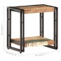 vidaXL Beistelltisch 40x30x40 cm Altholz Massiv vidaXL Beistelltisch 40x30x40 cm Altholz Massiv