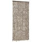 vidaXL Insektenschutz-Vorhang Taupe und Weiß 100x220 cm Chenille vidaXL Insektenschutz-Vorhang Taupe und Weiß 100x220 cm Chenille
