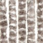 vidaXL Insektenschutz-Vorhang Taupe und Weiß 100x220 cm Chenille vidaXL Insektenschutz-Vorhang Taupe und Weiß 100x220 cm Chenille