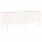 vidaXL Hochbeet Weiß 160x50x57 cm Massivholz Kiefer vidaXL Hochbeet Weiß 160x50x57 cm Massivholz Kiefer