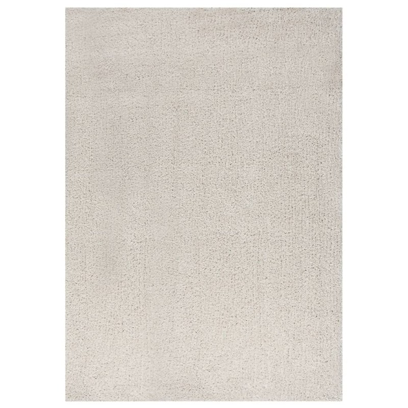 vidaXL Teppich Shaggy Hochflor Creme 120x170 cm vidaXL Teppich Shaggy Hochflor Creme 120x170 cm