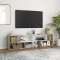 vidaXL TV-Schrank Weiß und Sonoma-Eiche 149x30x52 cm Holzwerkstoff vidaXL TV-Schrank Weiß und Sonoma-Eiche 149x30x52 cm Holzwerkstoff
