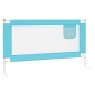 vidaXL Kleinkind-Bettschutzgitter Blau 150x25 cm Stoff vidaXL Kleinkind-Bettschutzgitter Blau 150x25 cm Stoff