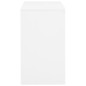vidaXL Büroschrank Weiß 90x40x70 cm Stahl vidaXL Büroschrank Weiß 90x40x70 cm Stahl