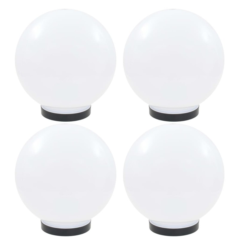 vidaXL LED-Gartenleuchten 4 Stk. Kugelförmig 25 cm PMMA vidaXL LED-Gartenleuchten 4 Stk. Kugelförmig 25 cm PMMA