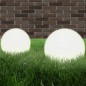 vidaXL LED-Gartenleuchten 4 Stk. Kugelförmig 25 cm PMMA vidaXL LED-Gartenleuchten 4 Stk. Kugelförmig 25 cm PMMA