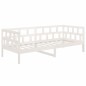 vidaXL Tagesbett Weiß Massivholz Kiefer 90x190 cm vidaXL Tagesbett Weiß Massivholz Kiefer 90x190 cm