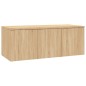 vidaXL TV-Schrank Sonoma-Eiche 80x34x30 cm Holzwerkstoff vidaXL TV-Schrank Sonoma-Eiche 80x34x30 cm Holzwerkstoff