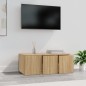 vidaXL TV-Schrank Sonoma-Eiche 80x34x30 cm Holzwerkstoff vidaXL TV-Schrank Sonoma-Eiche 80x34x30 cm Holzwerkstoff