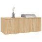 vidaXL TV-Schrank Sonoma-Eiche 80x34x30 cm Holzwerkstoff vidaXL TV-Schrank Sonoma-Eiche 80x34x30 cm Holzwerkstoff