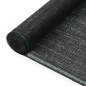 vidaXL Tennisblende HDPE 1,8x50 m Schwarz vidaXL Tennisblende HDPE 1,8x50 m Schwarz