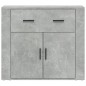 vidaXL Sideboard Betongrau 80x33x70 cm Holzwerkstoff vidaXL Sideboard Betongrau 80x33x70 cm Holzwerkstoff