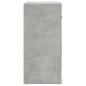 vidaXL Sideboard Betongrau 80x33x70 cm Holzwerkstoff vidaXL Sideboard Betongrau 80x33x70 cm Holzwerkstoff