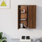 vidaXL TV-Schränke 2 Stk. Braun Eichen-Optik 30,5x30x90 cm vidaXL TV-Schränke 2 Stk. Braun Eichen-Optik 30,5x30x90 cm