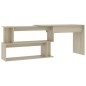 vidaXL Eckschreibtisch Sonoma-Eiche 200x50x76 cm Holzwerkstoff vidaXL Eckschreibtisch Sonoma-Eiche 200x50x76 cm Holzwerkstoff