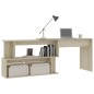 vidaXL Eckschreibtisch Sonoma-Eiche 200x50x76 cm Holzwerkstoff vidaXL Eckschreibtisch Sonoma-Eiche 200x50x76 cm Holzwerkstoff
