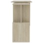 vidaXL Eckschreibtisch Sonoma-Eiche 200x50x76 cm Holzwerkstoff vidaXL Eckschreibtisch Sonoma-Eiche 200x50x76 cm Holzwerkstoff