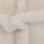 vidaXL Teppich 65x95 cm Kunstfell Creme vidaXL Teppich 65x95 cm Kunstfell Creme