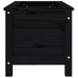 vidaXL Pflanzkübel Schwarz 82,5x40x39 cm Massivholz Kiefer vidaXL Pflanzkübel Schwarz 82,5x40x39 cm Massivholz Kiefer