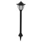 Solar-Außenleuchten 6 Stk. LED Schwarz Solar-Außenleuchten 6 Stk. LED Schwarz