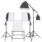 vidaXL Fotostudio-Beleuchtung Set mit Aufnahmetisch vidaXL Fotostudio-Beleuchtung Set mit Aufnahmetisch