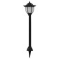 Solar-Außenleuchten 6 Stk. LED Schwarz Solar-Außenleuchten 6 Stk. LED Schwarz