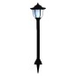 Solar-Außenleuchten 6 Stk. LED Schwarz Solar-Außenleuchten 6 Stk. LED Schwarz