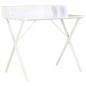 vidaXL Schreibtisch Weiß 80x50x84 cm vidaXL Schreibtisch Weiß 80x50x84 cm