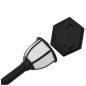 Solar-Außenleuchten 6 Stk. LED Schwarz Solar-Außenleuchten 6 Stk. LED Schwarz
