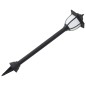 Solar-Außenleuchten 6 Stk. LED Schwarz Solar-Außenleuchten 6 Stk. LED Schwarz