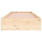 vidaXL Massivholzbett 75x190 cm vidaXL Massivholzbett 75x190 cm