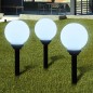 vidaXL Wegeleuchten 6 Stk. LED 20 cm mit Erdspieß vidaXL Wegeleuchten 6 Stk. LED 20 cm mit Erdspieß