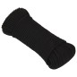 vidaXL Arbeitsseil Schwarz 4 mm 50 m Polyester vidaXL Arbeitsseil Schwarz 4 mm 50 m Polyester