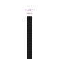 vidaXL Arbeitsseil Schwarz 4 mm 50 m Polyester vidaXL Arbeitsseil Schwarz 4 mm 50 m Polyester