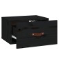 vidaXL Wand-Nachttische 2 Stk. Schwarz 40x29,5x22 cm vidaXL Wand-Nachttische 2 Stk. Schwarz 40x29,5x22 cm