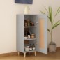 vidaXL Sideboard Betongrau 34,5x34x90 cm Holzwerkstoff vidaXL Sideboard Betongrau 34,5x34x90 cm Holzwerkstoff