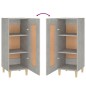 vidaXL Sideboard Betongrau 34,5x34x90 cm Holzwerkstoff vidaXL Sideboard Betongrau 34,5x34x90 cm Holzwerkstoff