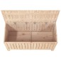 vidaXL Gartentruhe 115x49x60 cm Massivholz Kiefer vidaXL Gartentruhe 115x49x60 cm Massivholz Kiefer