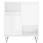 vidaXL Sideboard Hochglanz-Weiß 60x35x70 cm Holzwerkstoff vidaXL Sideboard Hochglanz-Weiß 60x35x70 cm Holzwerkstoff