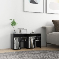 vidaXL Nachttische 2 Stk. Schwarz 40x30x40 cm Holzwerkstoff